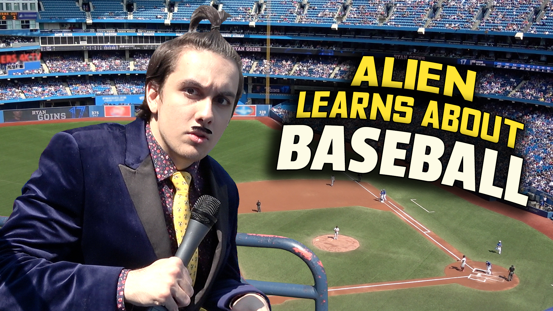 Alien Learns About Baseball (Undercover Human)